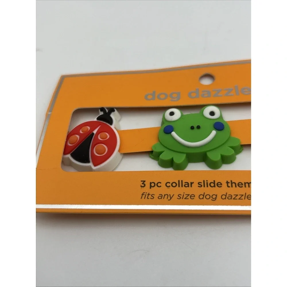 DOG DAZZLERS 3 PC COLLAR SLIDE THEME PACK FOR DOG‎